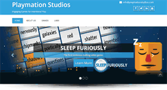 Desktop Screenshot of playmationstudios.com