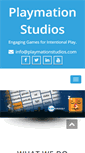 Mobile Screenshot of playmationstudios.com